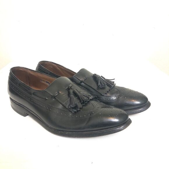 Allen Edmonds Arlington Black Leather Loafers 10.5 - Picture 1 of 7